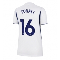 Camisa de Futebol Tottenham Hotspur Sandro Tonali #16 Equipamento Principal Mulheres 2026-27 Manga Curta